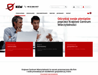 kcw.org.pl screenshot