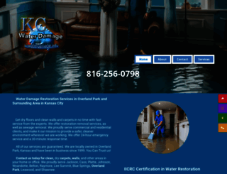 kcwaterdamage.info screenshot