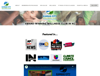 kcwellnessclub.com screenshot