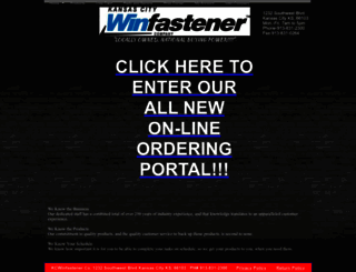 kcwinfastener.com screenshot