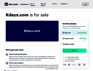 kdays.com screenshot