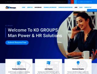 kdgroups.co.in screenshot