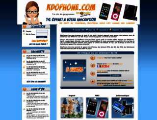 kdophone.com screenshot