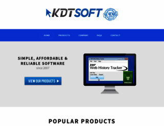 kdtsoft.com screenshot