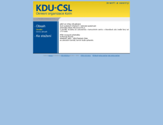 kdu-kolin.cz screenshot