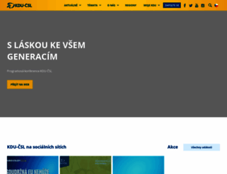 kdu.cz screenshot