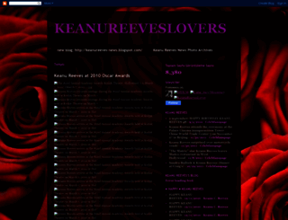 keanureeveslovers.blogspot.com screenshot