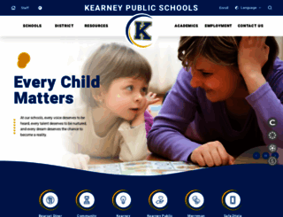 kearneypublicschools.org screenshot