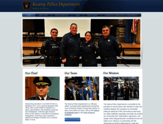 kearnypolice.org screenshot