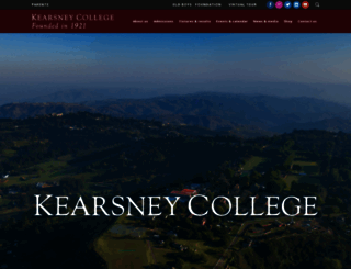 kearsney.com screenshot