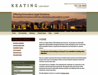 keatinglg.com screenshot
