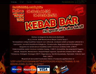 kebabbar.hu screenshot