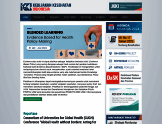 kebijakankesehatanindonesia.net screenshot