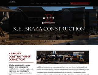 kebrazaconstruction.com screenshot