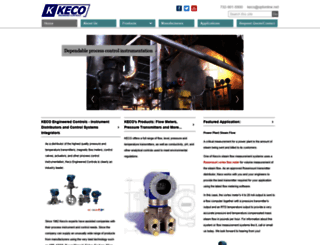 kecocontrols.com screenshot