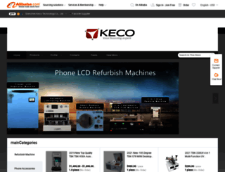 kecotech.en.alibaba.com screenshot