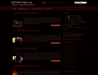 kedaipusaka.com screenshot