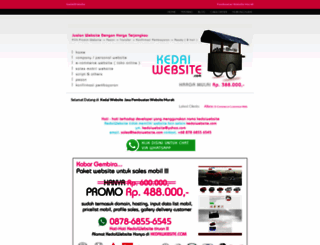 kedaiwebsite.com screenshot