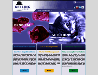 keelingconsulting.com screenshot