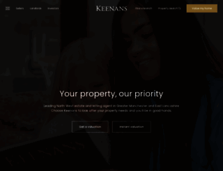 keenans-estateagents.co.uk screenshot