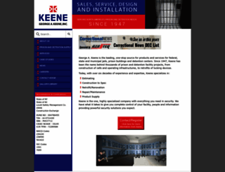 keenejailequip.com screenshot