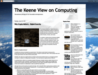 keeneview.com screenshot