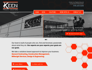 keenprojectsolutions.com screenshot