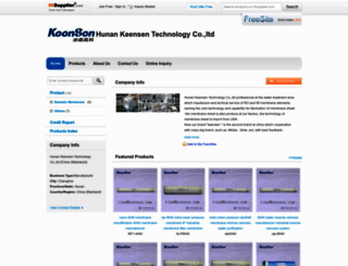 keensen01.en.hisupplier.com screenshot