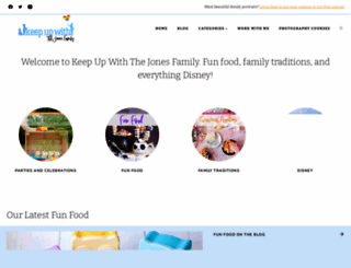 keep-up-with-the-jones-family.com screenshot