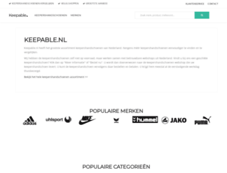 keepable.nl screenshot