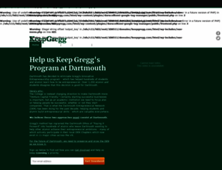 keepgregg.com screenshot