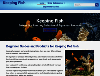 keepingfish.co.uk screenshot