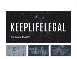 keeplifelegal.com screenshot