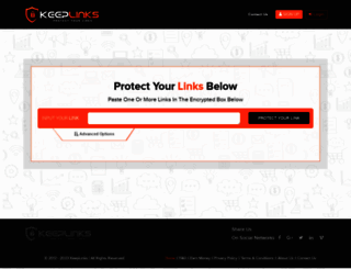 keeplinks.co screenshot