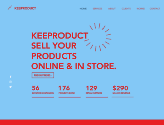 keeproduct.com screenshot