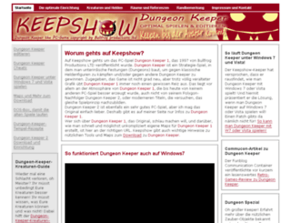 keepshow.de screenshot