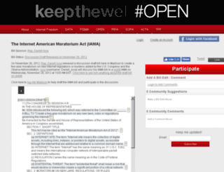 keepthewebopen.com screenshot