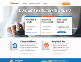 keepvault.com screenshot
