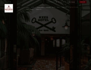 keeshotel.ie screenshot