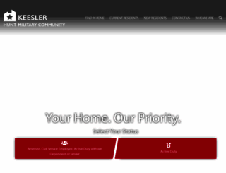 keeslerfamilyhousing.com screenshot