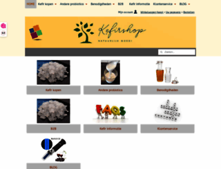 kefirshop.nl screenshot