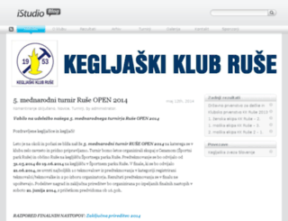 kegljaskiklub-ruse.si screenshot
