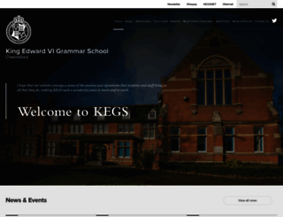 kegs.org.uk screenshot