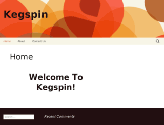 kegspin.com screenshot