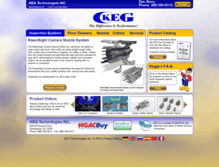 kegtechnologies.net screenshot
