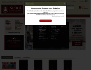 kehot.com.ar screenshot