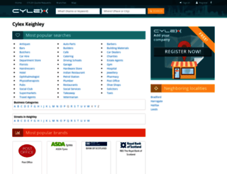 keighley.cylex-uk.co.uk screenshot