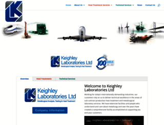 keighleylabs.co.uk screenshot