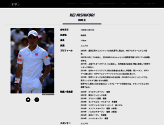 keinishikori.com screenshot
