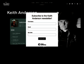 keithanderson.com screenshot